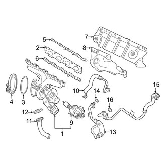 BMW OE - Engine - Turbocharger & Components (2.0L)