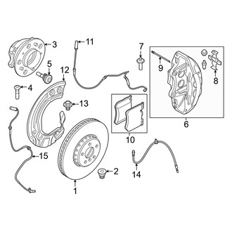 BMW OE - Front Suspension - Brake Components (M / M Competition)