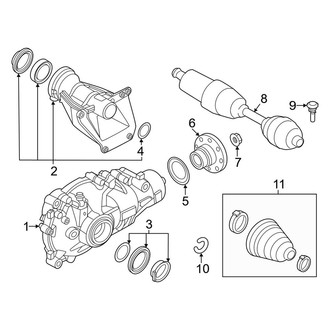 BMW OE - Front Suspension - Carrier & Front Axles (M / M Competition)