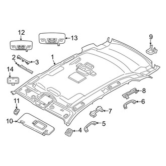 BMW OE - Roof - Interior Trim (W/O Panoramic Roof)