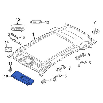 BMW OE - Right Sun Visor