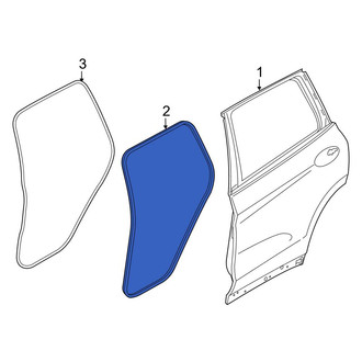 BMW OE - Rear Outer Door Seal