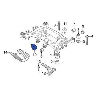 BMW OE - Rear Left Stone Guard
