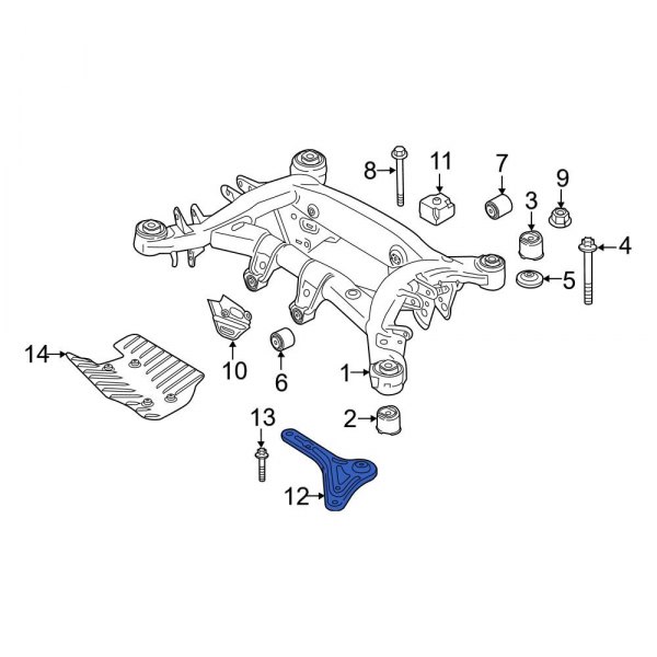 Suspension Subframe Crossmember Brace