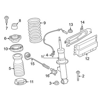 BMW OE - Rear Suspension - Struts & Components (M / M Competition)