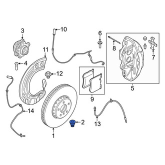 BMW OE - Disc Brake Rotor Set Screw