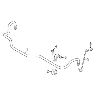 BMW OE - Front Suspension - Stabilizer Bar & Components (sDrive30i)