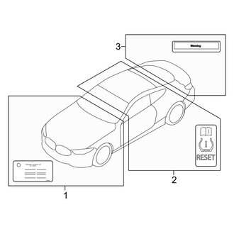 BMW OE - Information Labels