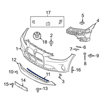 BMW OE - Front Bumper Seal
