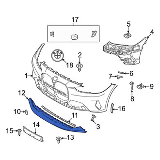 BMW OE - Front Stone Deflector