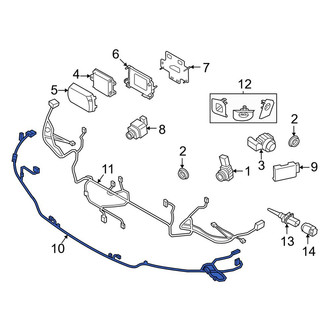 BMW OE - Front Park Assist Camera Wiring Harness