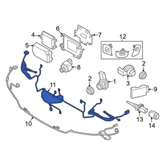 BMW OE - Front Park Assist Camera Wiring Harness