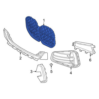 BMW OE - Front Upper Grille