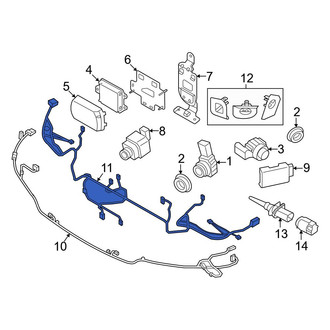 BMW OE - Front Cruise Control Wiring Harness