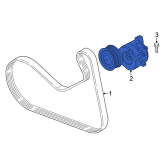 BMW OE - Accessory Drive Belt Tensioner Assembly