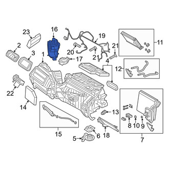 BMW OE - HVAC Blower Motor Assembly