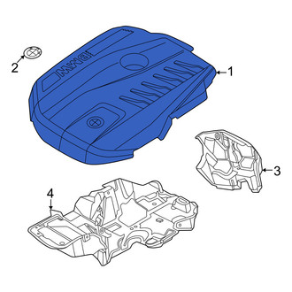 BMW OE - Center Engine Cover