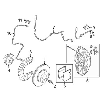 BMW OE - Front Suspension - Brake Components (With M Sport Brake)