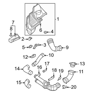 BMW OE - Engine - Air Intake (Base / Competition / Competition xDrive)