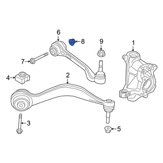 BMW OE - Front Inner Suspension Control Arm Nut
