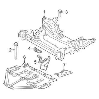BMW OE - Front Suspension - Suspension Mounting (Convertible)