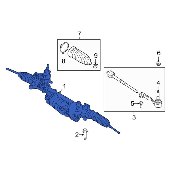 Rack and Pinion Assembly