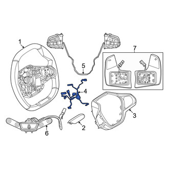 BMW OE - Steering Wheel Wiring Harness