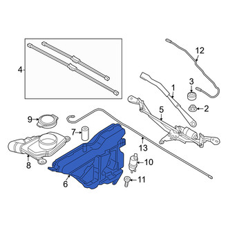 BMW OE - Washer Fluid Reservoir