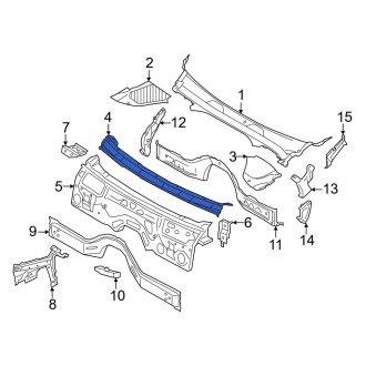 BMW i4 Cowl Panels & Parts | Vent Grills — CARiD.com