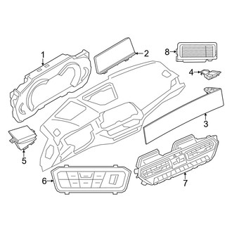 BMW OE - Instrument Panel - Cluster & Switches