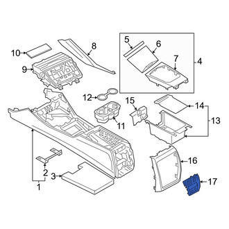 BMW OE - Console Air Vent