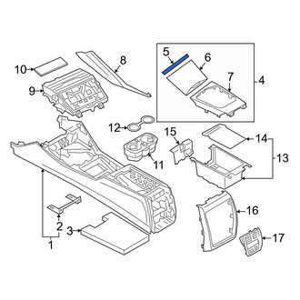BMW OE - Front Console Trim Panel