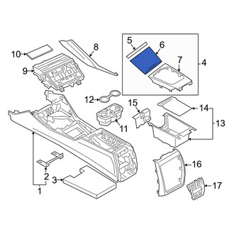 BMW OE - Console Lid