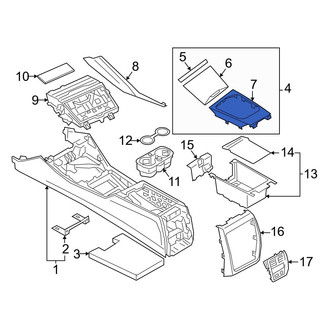 BMW OE - Center Console Trim Panel