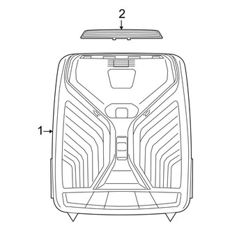 BMW OE - Overhead Console