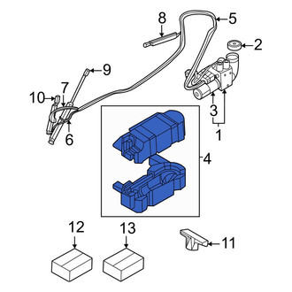 BMW OE - Convertible Top Motor Hardware Kit