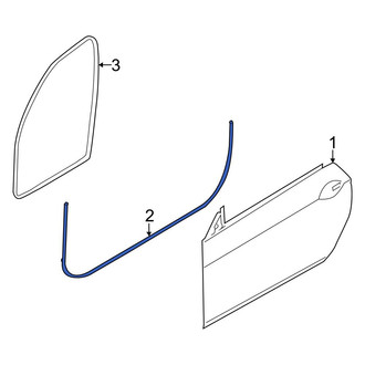 BMW OE - Front Door Seal