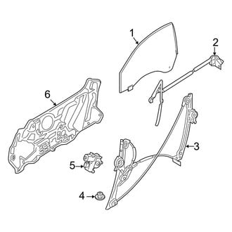 BMW OE - Door - Glass & Hardware (Base)