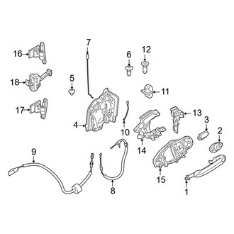 BMW OE - Door - Lock & Hardware