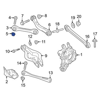 BMW OE - Front Suspension Control Arm Nut