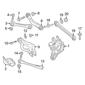 BMW OE - Rear Suspension - Suspension Components