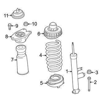 BMW OE - Rear Suspension - Shocks & Components (W/O Adaptive M Suspension)