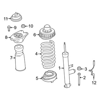 BMW OE - Rear Suspension - Shocks & Components (With Adaptive M Suspension)