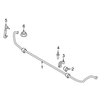 BMW OE - Rear Suspension - Stabilizer Bar & Components (Base)