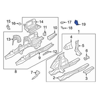 BMW OE - Rear Body Reinforcement