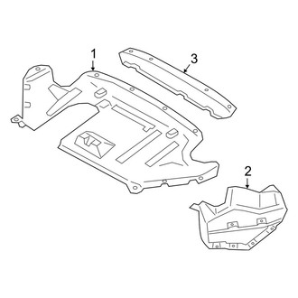 BMW OE - Rear Body & Floor - Under Cover & Splash Shields (Coupe)