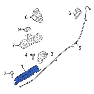 BMW OE - Rear Deck Lid Latch