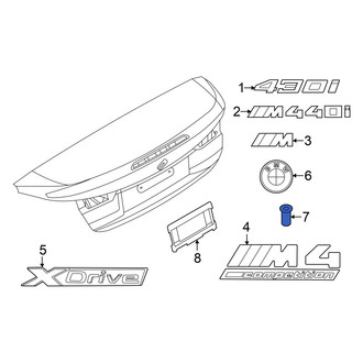 BMW OE - Rear Deck Lid Emblem