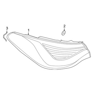 BMW OE - Rear Lamps - Tail Lamps (On Quarter Panel)