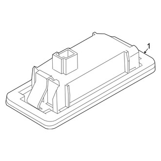 BMW OE - Rear Lamps - License Lamps